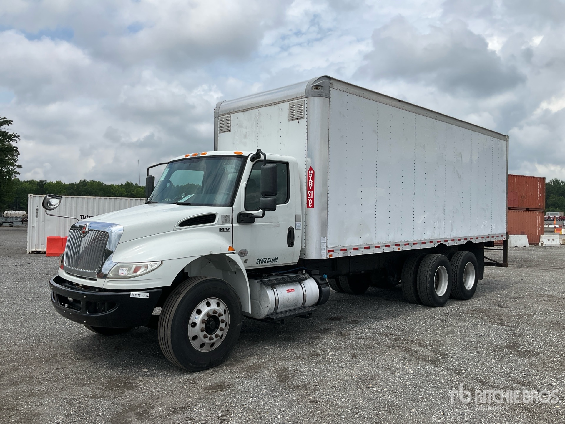 2020 International MV607 6x4 Van Truck