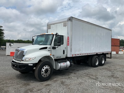 2020 International MV607 6x4 Van Truck