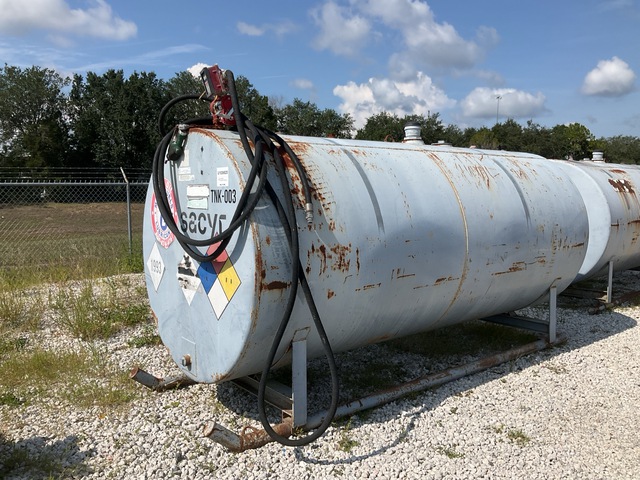 2000 gal Skid Mounted Steel Diesel Fuel Tank
