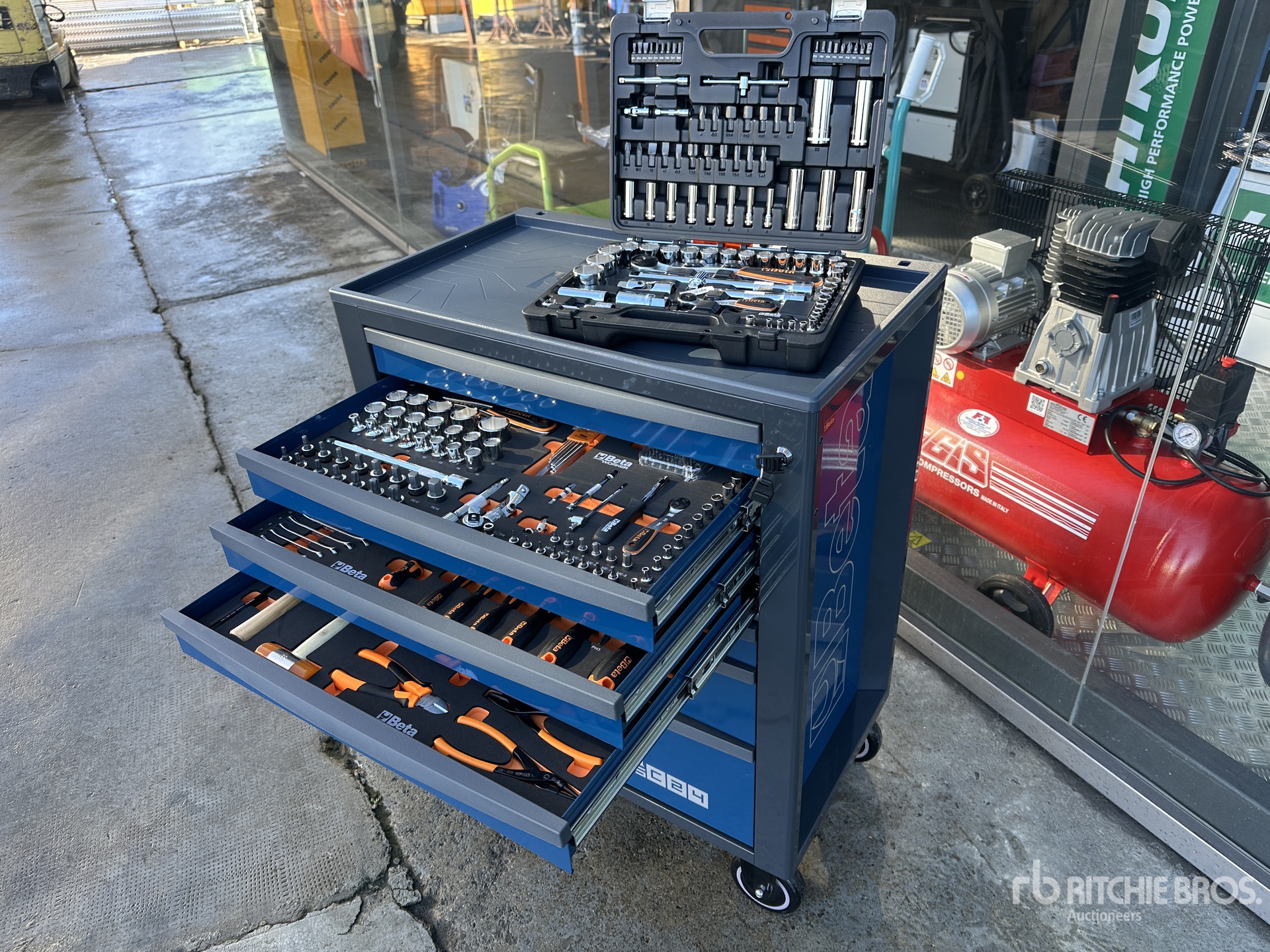 BETA RSC24/7-B5001 Blue Grey Big Professional Tool Cabinet (Unused)