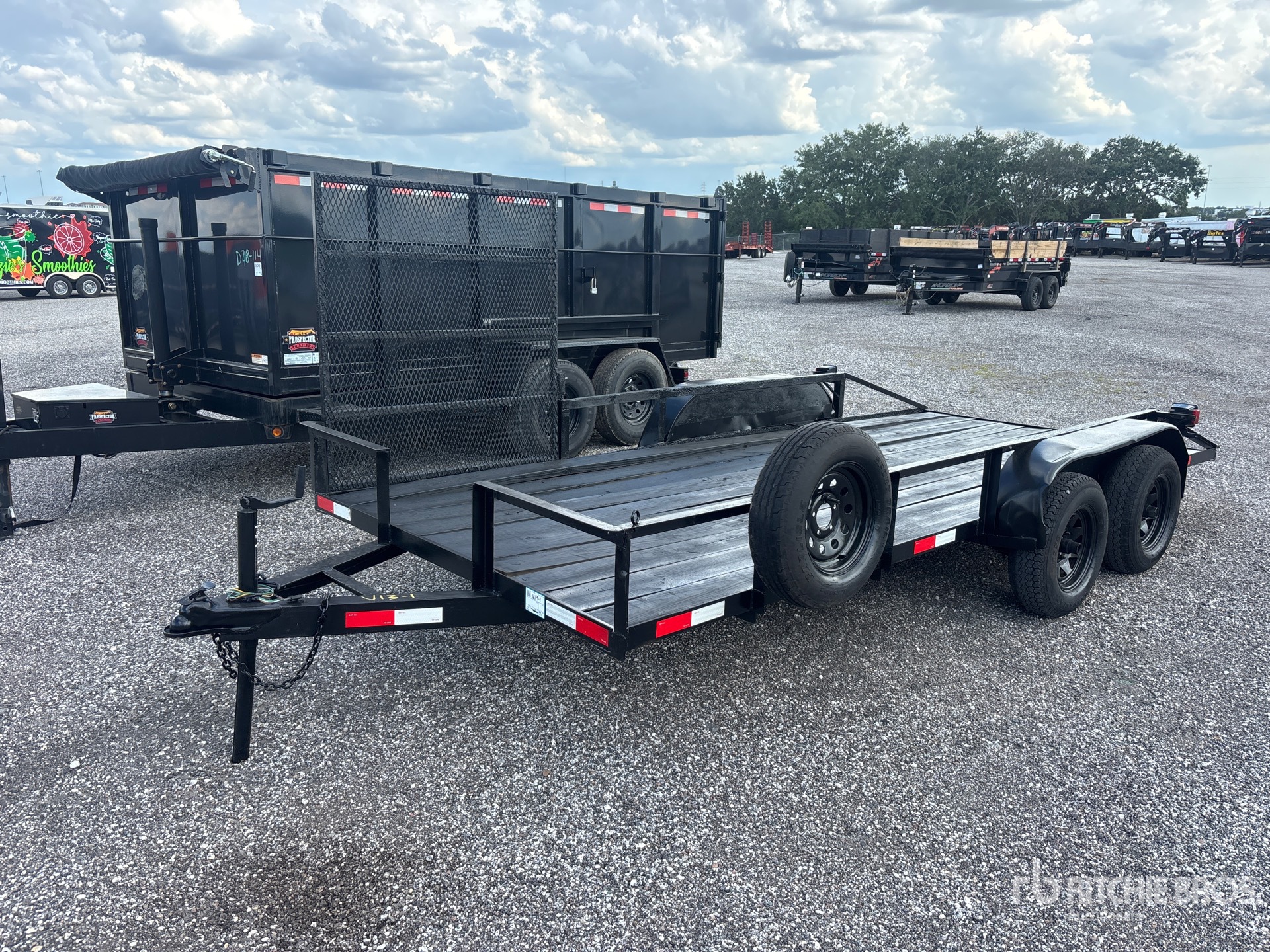 2026 HMDE 16 ft T/A Utility Trailer
