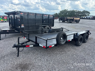 2026 HMDE 16 ft T/A Utility Trailer