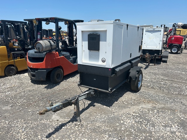 2017 Generac MMG55DF4 44 kW Mobile Generator Set