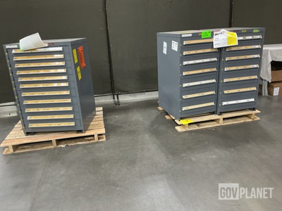 (3) Storage Cabinets