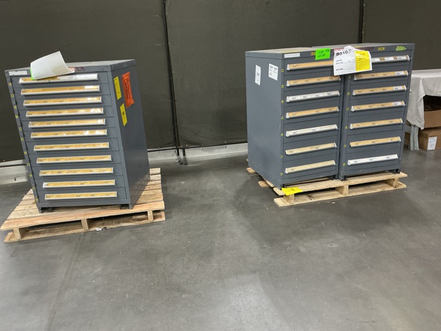 (3) Storage Cabinets