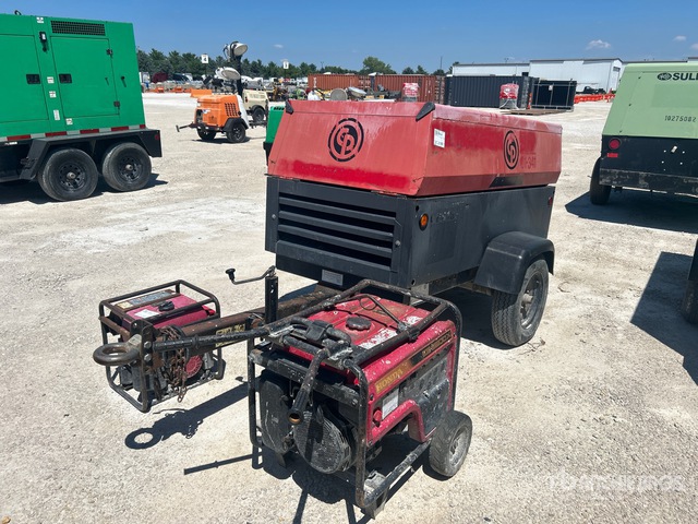 2013 Chicago Pneumatic CPS185JD Mobile Air Compressor
