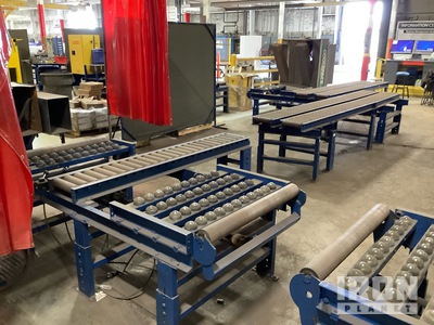 Versa Ball Transfer Conveyor w/ Roller Conveyor