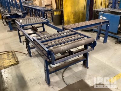 Versa Ball Transfer Conveyor w/ Roller Conveyor