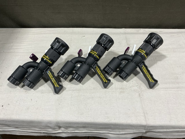 (3) Williams Hydro-Chem Fire Nozzles