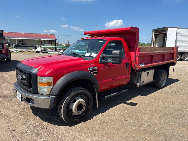 2008 Ford F-550 XL 4x2 Dump Truck
