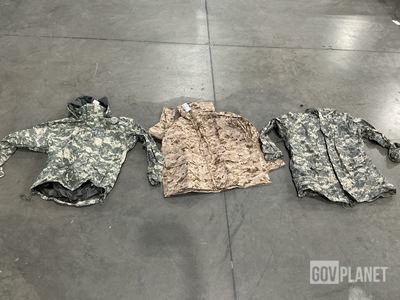 (14) Wet Weather Jackets, (36) Working Parkas & Assorted Items