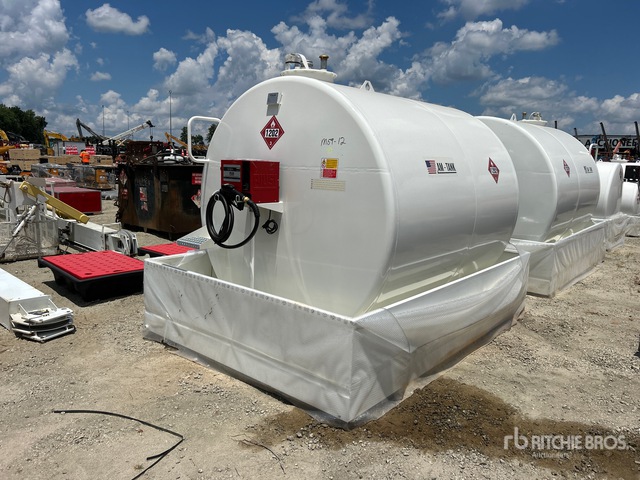 2026 AM Tank 2300 gal Skid Mounted Steel Diesel Tank (Unused)