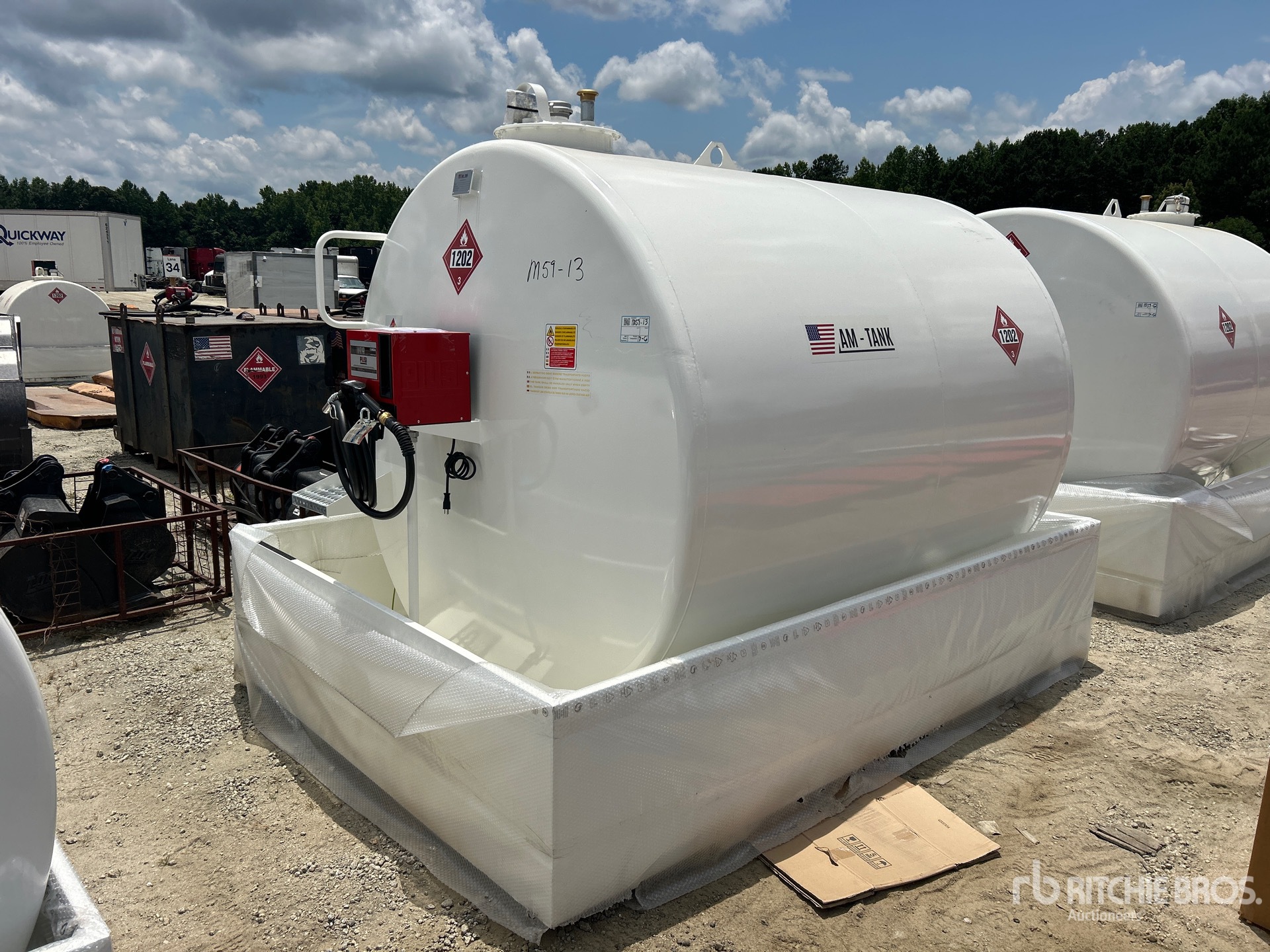 2026 AM Tank AM-TANK 2300 DIESEL 2376 gal Skid mounted Steel Storage and Dispensing Tank (Unused)