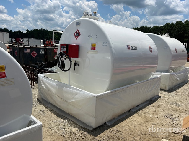 2026 AM Tank 2300 gal Skid Mounted Steel Diesel Tank (Unused)