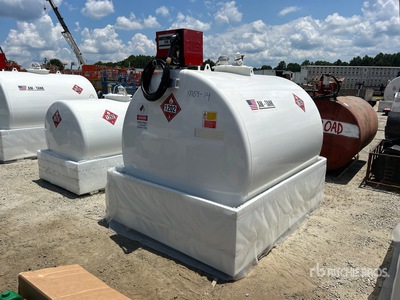 2026 AM Tank 1000 gal Skid Mounted Steel Diesel Tank (Unused)