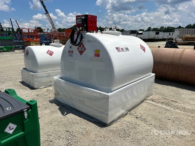 2026 AM Tank 1000 gal Skid Mounted Steel Diesel Tank (Unused)