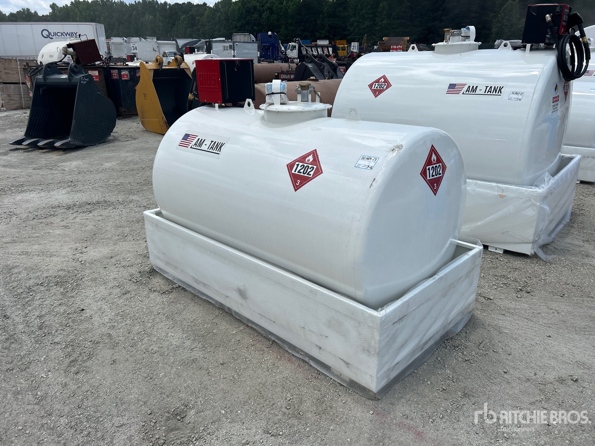 2026 AM Tank AM-TANK 500 DIESEL 555 gal Skid mounted Steel Storage and Dispensing Tank (Unused)