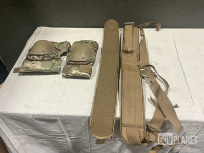 (60) Pairs of Knee Pads & (65) USMC Sub-Belts