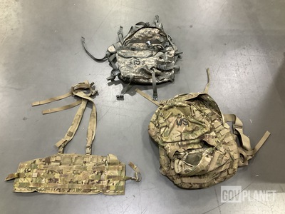 (21) Assault Packs, (38) Tactical Assault Panels & Assorted Items