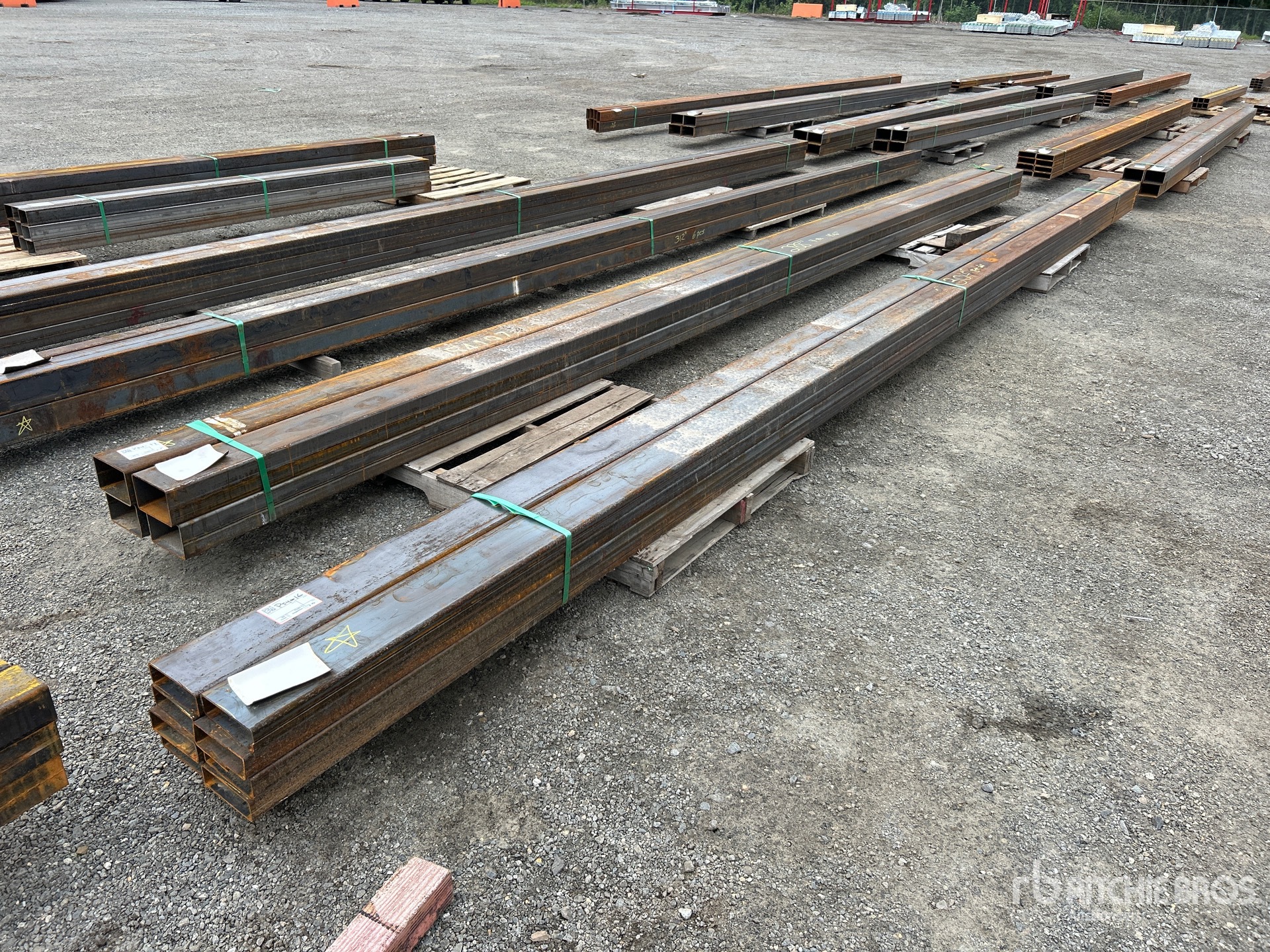 Quantity of (8) 2025 Kit Containers STEEL 2 in x 6 in x 304 in Pipe