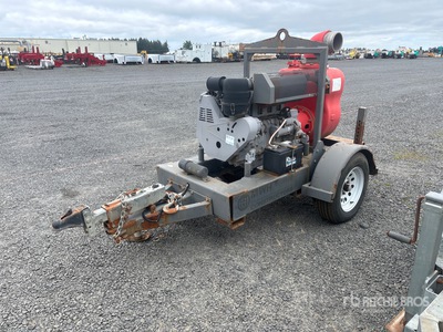 Multiquip MQ600TD80 Trailer-Mounted Water Pump