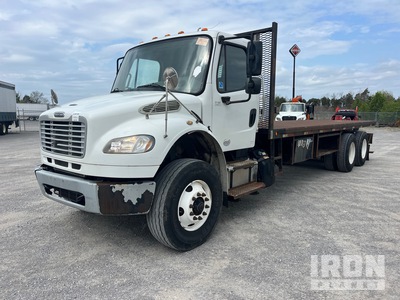 2014 Freightliner M2 106 6x4 Crew Cab Flatbed Truck