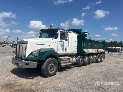2015 Western Star 4900 14x4 Sleeper Simple 18 Dump Truck