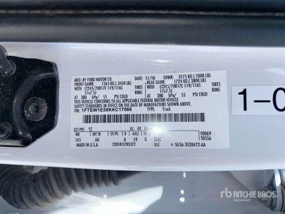 2019 Ford F-150 4x4 Crew Cab Ute