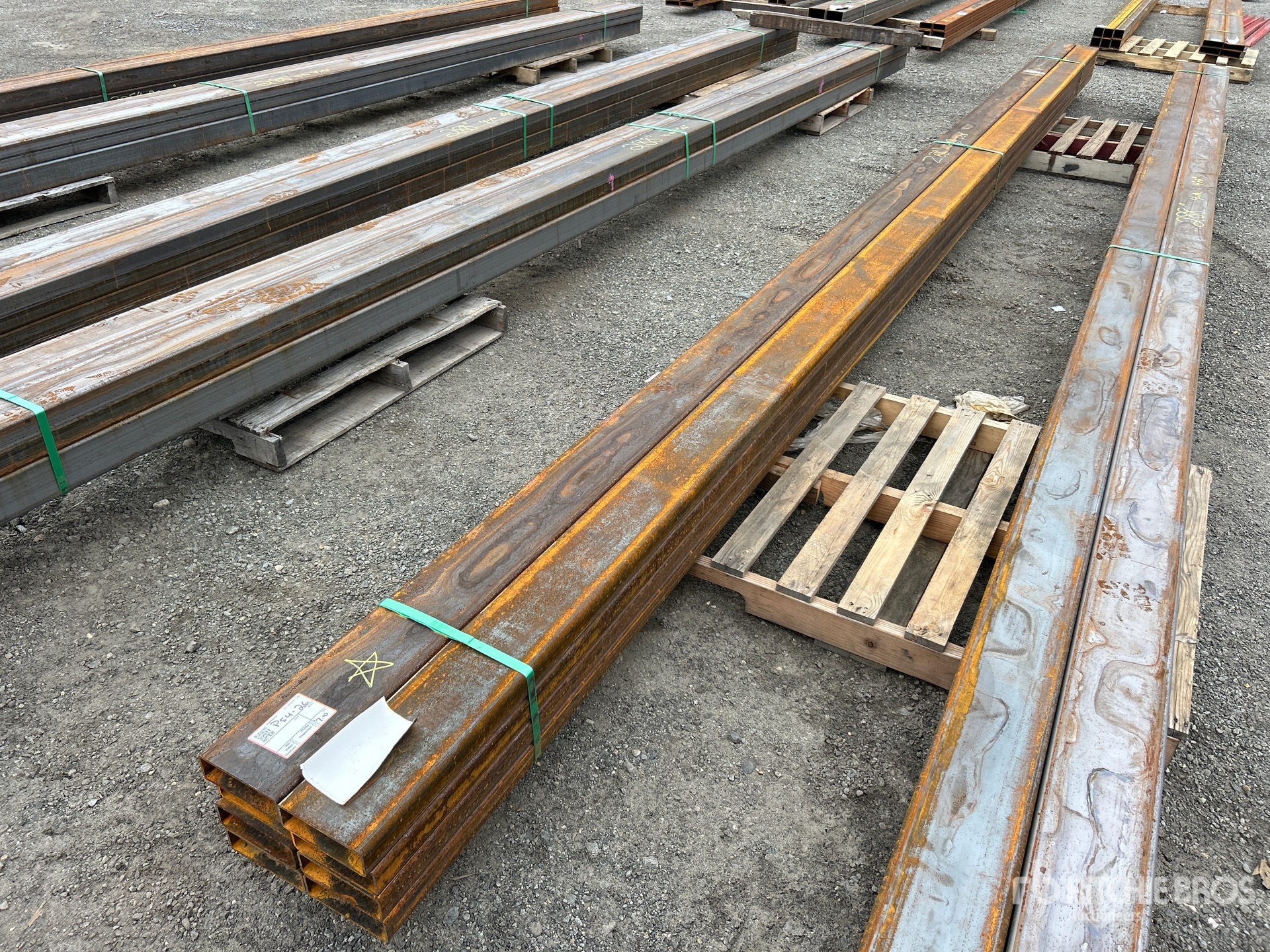 Quantity of (8) 2025 Kit Containers STEEL 2 in x 6 in x 288 in Pipe