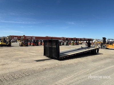 Load King Conveyor Mounted on Truck Flatbed Body