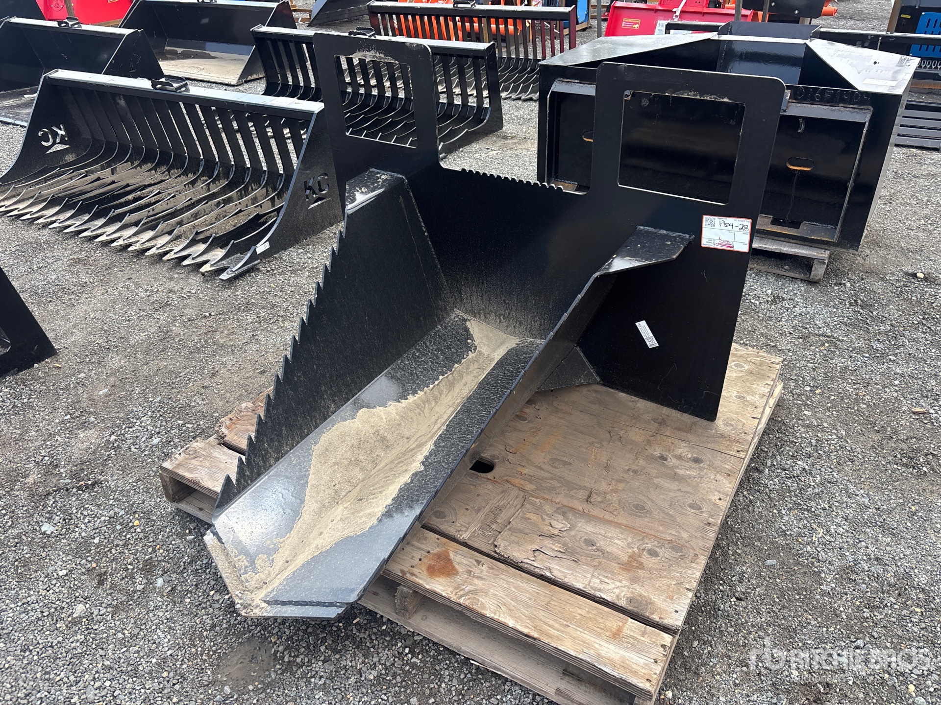2025 Kit Containers QT-TS-40 24 in Skid Steer Tree Shear