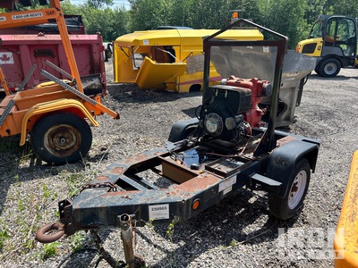 Trailer-Mounted Water Pump (Inoperable)