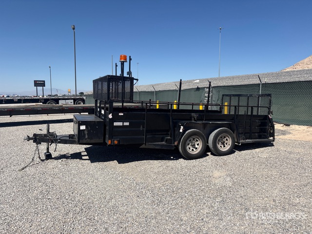 2010 Marksman 14 ft T/A Landscape Trailer