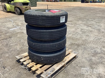 (4) Michelin 10.00R15 Tires w/Wheels