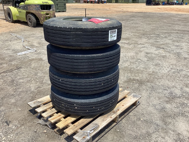 (4) Michelin 10.00R15 Tires w/Wheels
