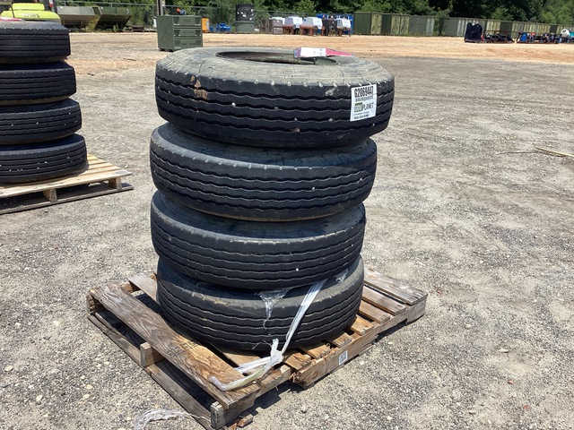 (4) Michelin 10.00R15 Tires w/Wheels