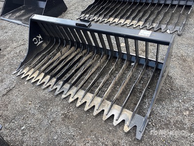 2025 Kit Containers QT-SB-H76-V3 76 in Skid Steer Screening Bucket