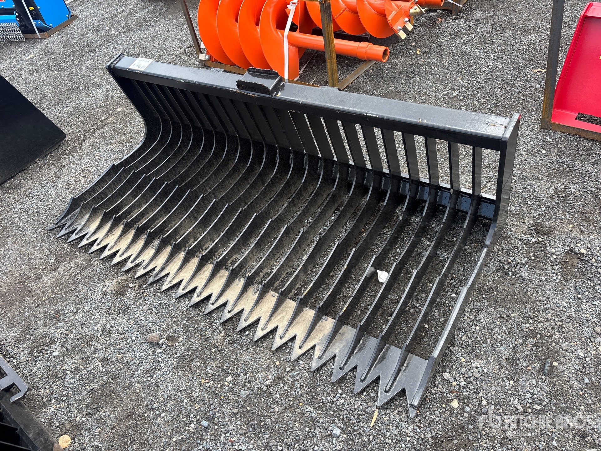 2025 Kit Containers QT-SB-L72 72 in Skid Steer Screening Bucket
