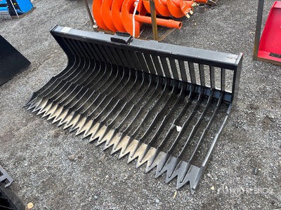 2025 Kit Containers QT-SB-L72 72 in Skid Steer Screening Bucket