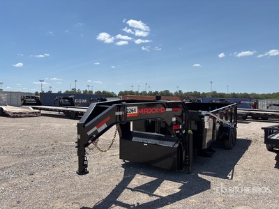 2027 Maxey 20 ft T/A Gooseneck Dump Utility Trailer