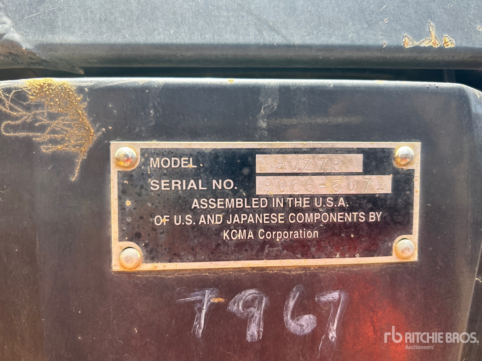 2018 Kawasaki 90Z7B Wheel Loader