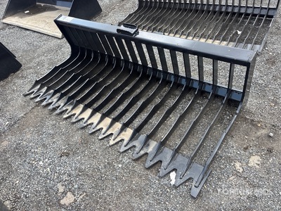 2025 Kit Containers QT-SB-L76-V3 76 in Skid Steer Screening Bucket