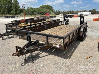 2008 Big Tex 18 ft T/A Trailer utilitario
