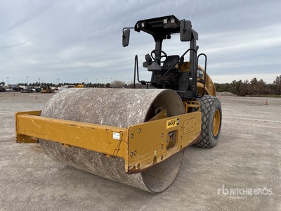 2017 Cat CS54B Smooth Drum Compactor