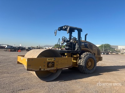 2017 Cat CS54B Smooth Drum Compactor