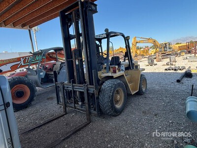 2002 Eagle Picher RC60T-252 Rough Terrain Forklift