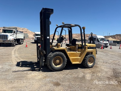 2002 Eagle Picher RC60T-252 6000 lb 4x2 Rough Terrain Forklift