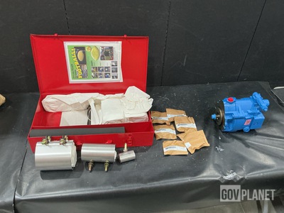 (1) Piston Pump, (1) Leak Kit, (32) Restrictors & Assorted Items