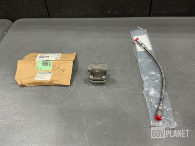 (1) Check Valve, (2) Actuator Plungers & Assorted Items
