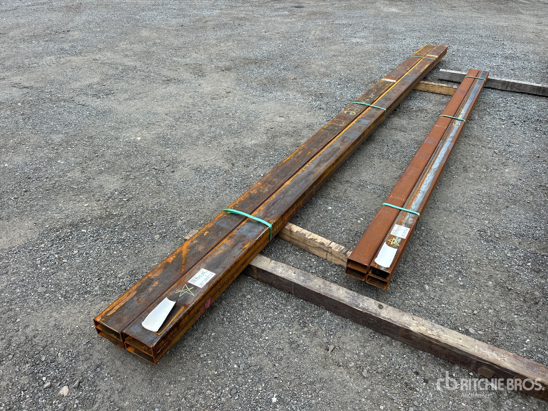 Quantity of (4) 2025 Kit Containers STEEL 2 in x 6 in x 224 in Pipe